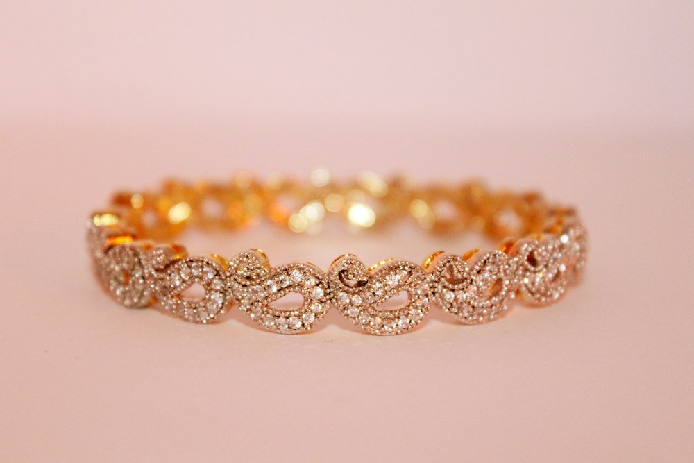 Quiet Link sterling silver bracelet (demonstration image)